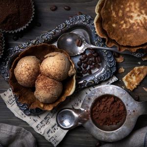 3 Ingredient Coffee Ice Cream - Urban Meadow 3 Ingredient Coffee Ice Cream - Urban Meadow