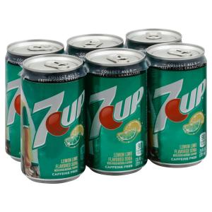7 Up - 6pk Mini Cans