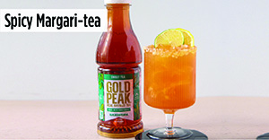 spicy margari tea recipe from Gold Peak