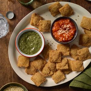 Air Fryer Toasted Ravioli with Dipping Sauces - Buitoni Air Fryer Toasted Ravioli with Dipping Sauces - Buitoni