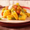 Al Bronzo® Mezzi Rigatoni with Cherry Tomatoes, Fresh Basil & Burrate Cheese - Barilla
