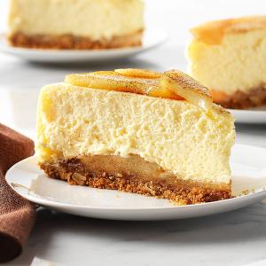 Baked Apple Pie Cheesecake - Philadelphia Cream Cheese