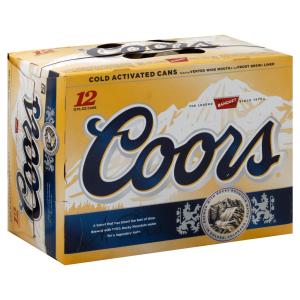 Coors - Beer Cans 122k12oz