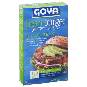 Goya - Black Bean Burger