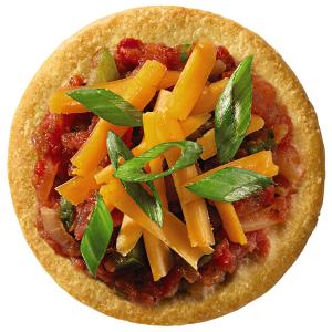 Cheddar Cheese, Green Onion and Salsa Snack - Dare