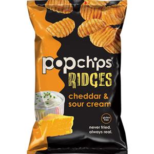 Pop Chips - Cheddar Sour Cream Pop Ridges