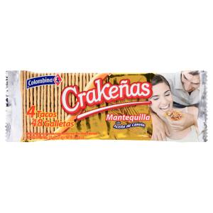 Colombina - Crakenas Butter Flvrd 4 Pack
