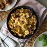 Creamy Tortellini with Chicken, Kale & Sun Dried Tomatoes - Rosina Celentano