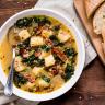 Creamy Zuppa Toscana with Bacon - Urban Meadow