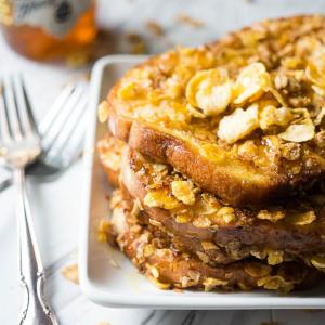 Crunch Cereal Crusted French Toast - Post®
