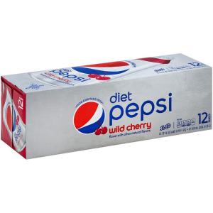 Pepsi - Diet Wild Cherry Soda 12pk