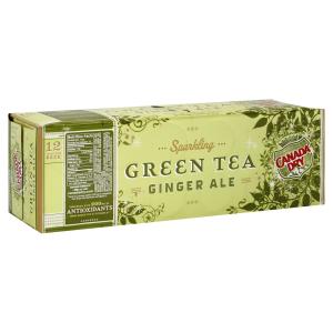 Canada Dry - Green Tea Ginger Ale 12pk 12o