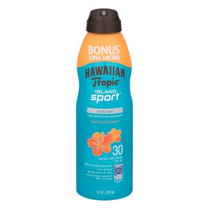 Hawaiian Tropic - Island Sprt Spray Bonus Spf30