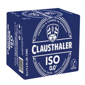 Clausthaler - Iso 0.0 Can 12ct