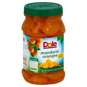 Dole - Jar Frt Mandarin Orange100 Jce
