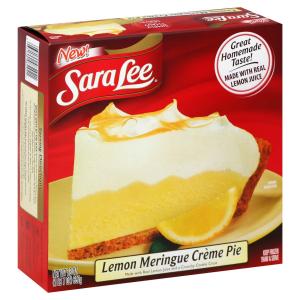 Sara Lee - Lemon Mernigue Cr?me Pie