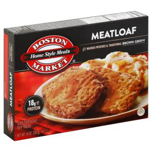 Boston Market - Meatloaf Potatoes Gravy