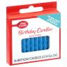 BETTY CROCKER SPIRAL BLUE CANDLES