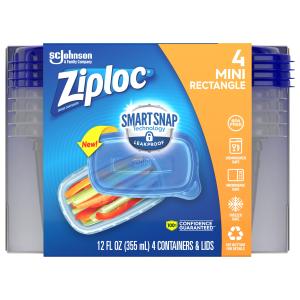 Ziploc - Medium Rectangle Containers