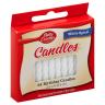 BETTY CROCKER SPIRAL WHITE CANDLES
