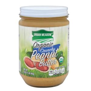 Urban Meadow Green - Organic Crunchy Peanut Butter