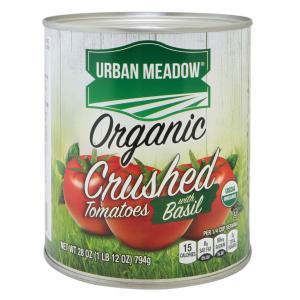 Urban Meadow Green - Organic Crushed Tom W Basil