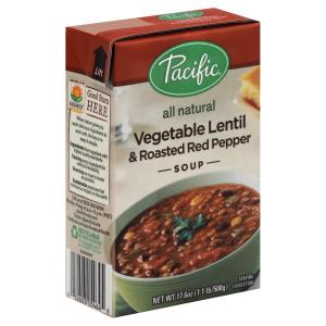 Pacific - Org Vegtable Lentil Roastd Red Pepper sp