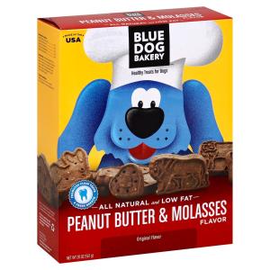 Blue Dog Bakery - Peanut Butter & Molasses Dog Treats