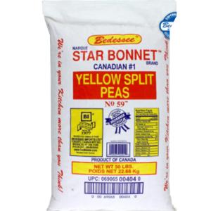 Star Bonnet - Peas Yellow Split 50 Lbs