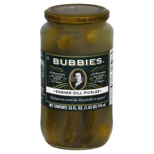 Bubbies - Pickle Dill Pure Koshr