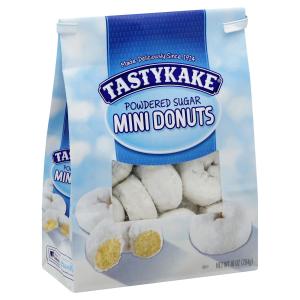 Tastykake - Powdered Sugar Mini Donuts