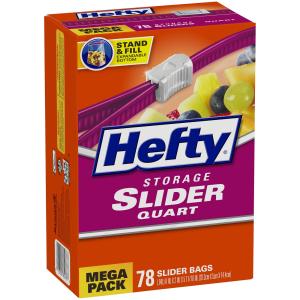 Hefty - Quart Storage Bag Mega Pack