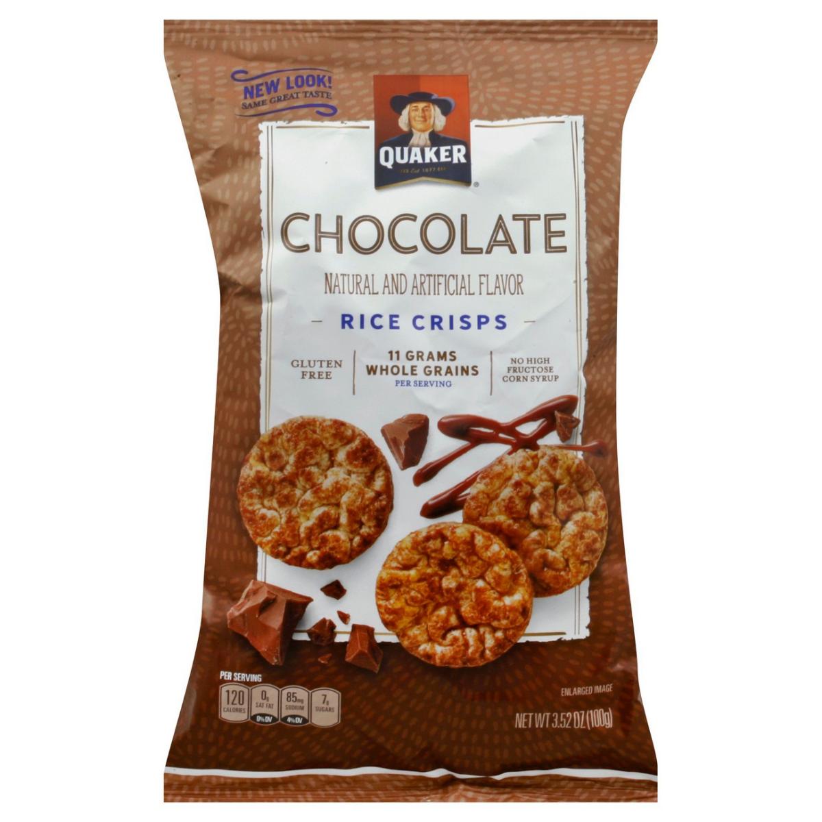 RICE CRISPS CRUNCHY CHOC