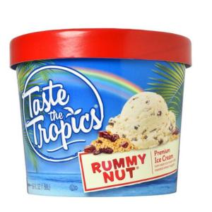 Taste the Tropics - Rummy Nut Ice Cream