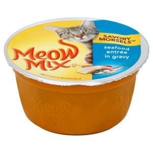Meow Mix - Savory Morsels Seafood Medley