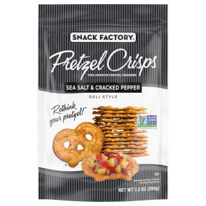 Snack Factory - Sea Salt Pepper Pretzel Crisp