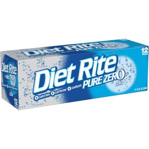 Diet Rite - Soda Cola 12pk