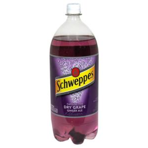 Schweppes - Soda G a Dry Grape 2 Ltr