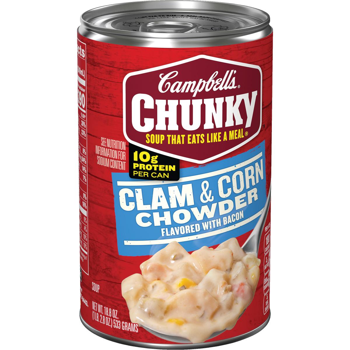 CLAM & CORN CHOWDER SOUP