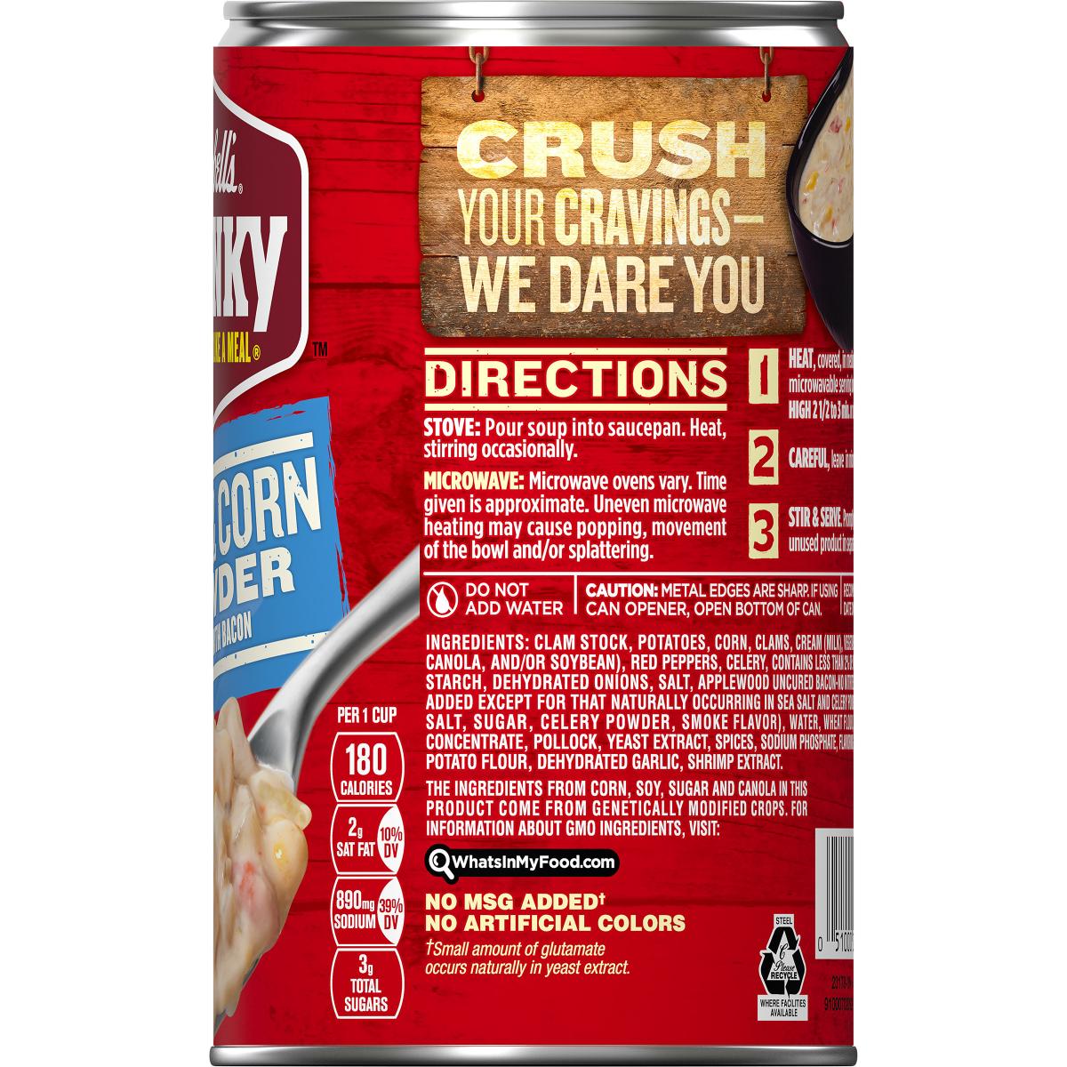 CLAM & CORN CHOWDER SOUP