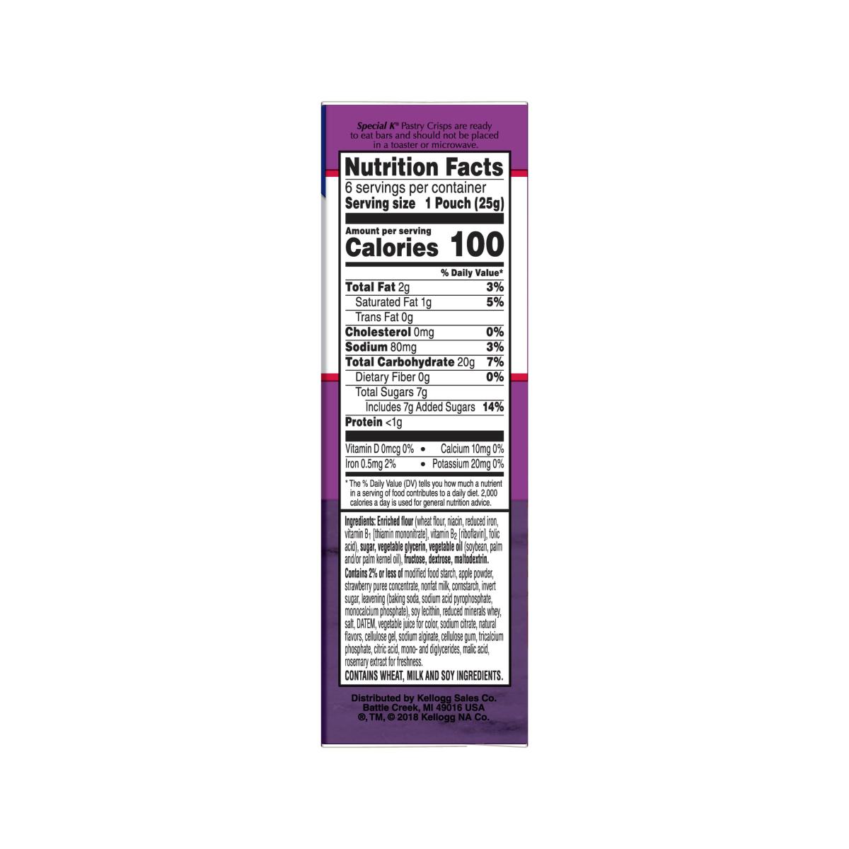 SPC K STRAWBERRY CRISP