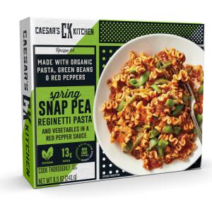 Caesar's Kitchen - Spring Snap Pea Reginti Pasta