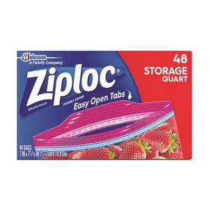 Ziploc - Storage Quart Bag