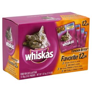 Whiskas - Tender Bites Combo Asst