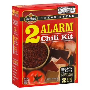 Wick Fowlers - Texas Stlye 2 Alarm Chili Kit