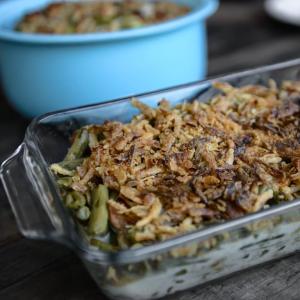 thanksvegan Green Bean Casserole thanksvegan Green Bean Casserole