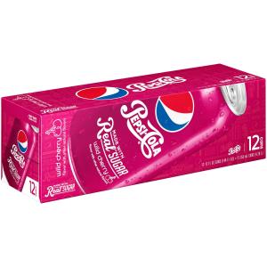 Pepsi - Wild Chry Soda W rl Sgr 12pk