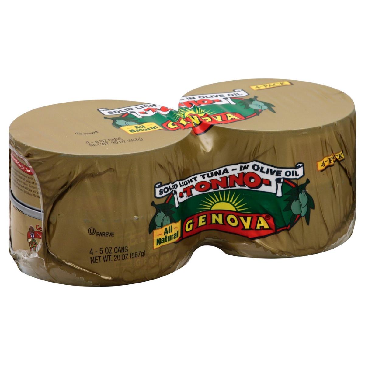 OLIVE OIL YELLOWFIN TUNA 4CT