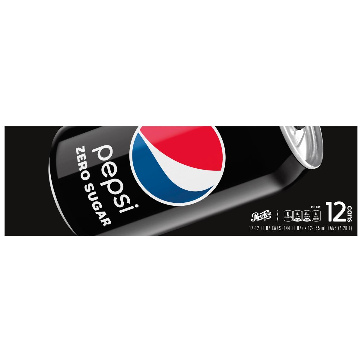 ZERO SUGAR SODA 12PK